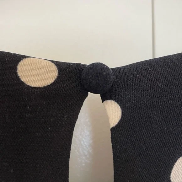 Ralph Lauren Polka Dot Sleeveless Tie Waist Dress! Classic Ralph Lauren! 12 - Picture 6 of 12